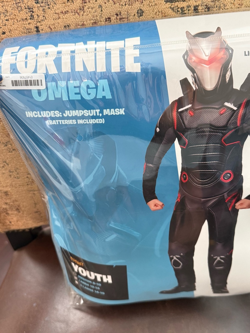 FORNITE Omega Kids Black & Red Costume with Mask